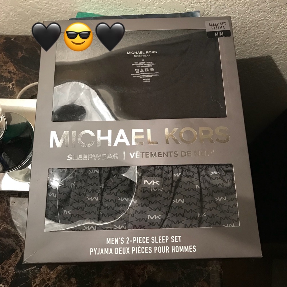 😴 MICHAEL KORS SLEEP SET 2pc NIB! Size M 😴